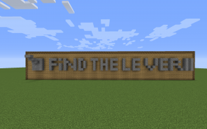 Descarca Find the Lever 2 pentru Minecraft 1.11.2